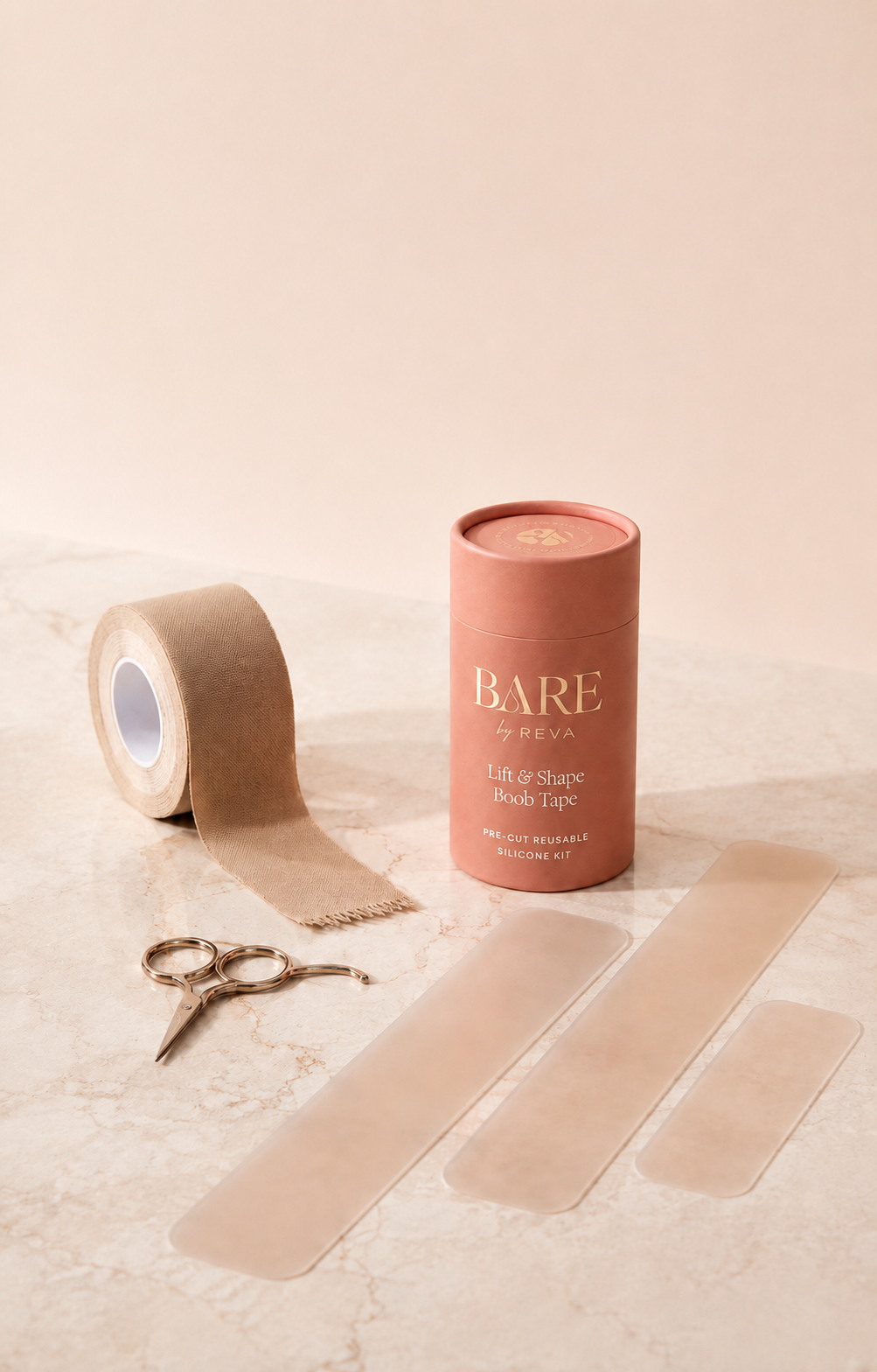 BARE silicone boob tape